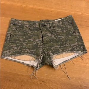 Rag and bone denim shorts